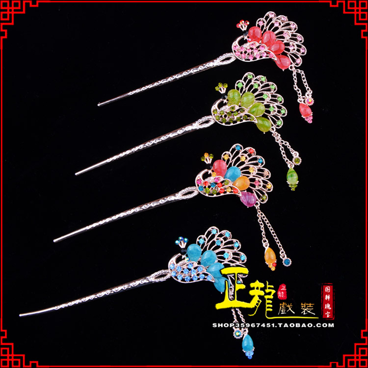 饶平头饰化妆用品饰品花旦小姐青衣头饰簪子发簪 发簪