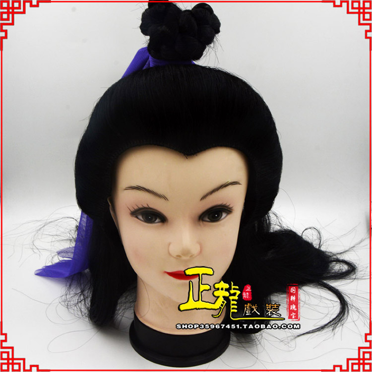 饶平小生头套董永头套古装假发青年头套